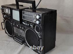 Vintage JVC 3090EN Boombox Ghettoblaster Cassette Radio TV Super Rare