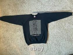 Vintage Joy Division Unknown Pleasures sweatshirt super rare