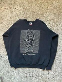 Vintage Joy Division Unknown Pleasures sweatshirt super rare