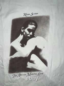 Vintage Kama Sutra Shirt 1990s Art Of Making Love Super Rare XL