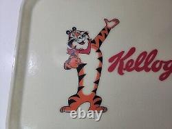 Vintage Kelloggs Tony The Tiger Camtray Plant Cafeteria Lunch Tray Super Rare