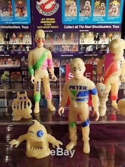 Vintage Kenner Ghostbusters figure lot 1990 Wave 10 Ecto Glow Hero SUPER RARE