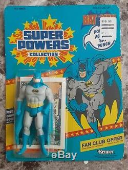 Vintage Kenner Super Powers BATMAN 1984 Factory Sealed 12 Back RARE