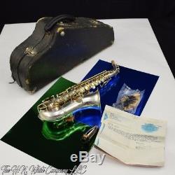 Vintage King H. N. White Curved Soprano Saxophone Super Rare