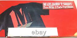 Vintage Marlboro 90's T Shirt XL Inside of Promo Display Box Super RARE