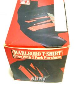 Vintage Marlboro 90's T Shirt XL Inside of Promo Display Box Super RARE