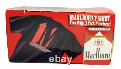 Vintage Marlboro 90's T Shirt XL Inside of Promo Display Box Super RARE- READ