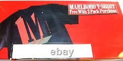 Vintage Marlboro 90's T Shirt XL Inside of Promo Display Box Super RARE READ