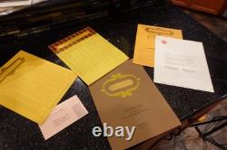 Vintage Mattel Handheld game Company Employee Retirement Folder SUPER RARE A4