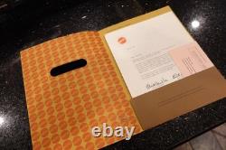 Vintage Mattel Handheld game Company Employee Retirement Folder SUPER RARE A4