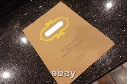 Vintage Mattel Handheld game Company Employee Retirement Folder SUPER RARE A4