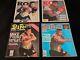 Vintage Mike Tyson Early Boxing Magazines Lot (4) All Newstand Copies Super Rare