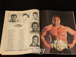 Vintage Mike Tyson Early Boxing Magazines Lot (4) All Newstand Copies Super Rare