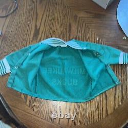 Vintage Milwaukee Bucks 12mo Infant warmup jacket! Super Rare! Vintage 70s 80s