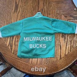 Vintage Milwaukee Bucks 12mo Infant warmup jacket! Super Rare! Vintage 70s 80s