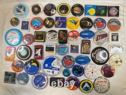 Vintage NASA JPL 1980's Super Rare Lot of 52 Buttons 1962 Team Member