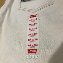 Vintage NOS Levis 580 Orange Tab Baggy Jeans 34x34 Made in USA SUPER RARE