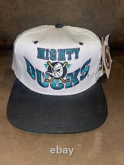 Vintage NWT Anaheim Mighty Ducks SnapBack Deadstock NHL Hat Cap SUPER RARE