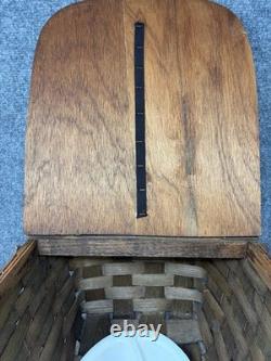Vintage Nike Promotional Picnic Basket With original Plates super rare barn find