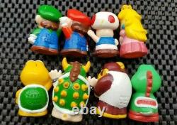 Vintage Nintendo Super Mario Kart Finger Puppet Figures Rare LOT 8 COMPLETE