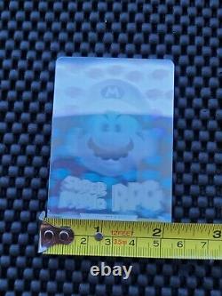 Vintage Nintendo Super Mario RPG Member Holographic Card Rare Promo Square #4289