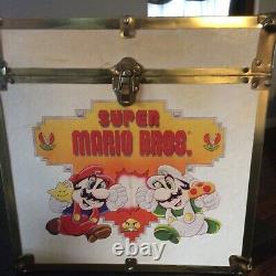 Vintage Nintendo Super Mario Zelda Toy & Video Game Storage Chest RARE