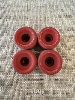 Vintage OG Powell Peralta Cross Bones Wheels PinkRed Colorway Super Rare! L Used