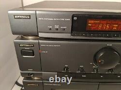 Vintage Optimus System 720 Super Rare Stereo System AM/FM, CD, Tape Mint