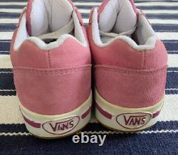 Vintage Pink Vans Plat Skool 90s Platform Shoes Womens Size 3 SUPER RARE