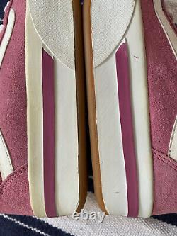 Vintage Pink Vans Plat Skool 90s Platform Shoes Womens Size 3 SUPER RARE