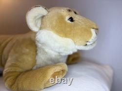 Vintage Playkids Lioness Lion Plush Jumbo floppy Super Rare HTF PLS READ