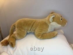Vintage Playkids Lioness Lion Plush Jumbo floppy Super Rare HTF PLS READ