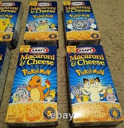 Vintage Pokemon Macaroni and Cheese Set of 6 super rare set Factory Sealed