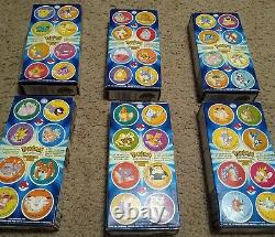 Vintage Pokemon Macaroni and Cheese Set of 6 super rare set Factory Sealed