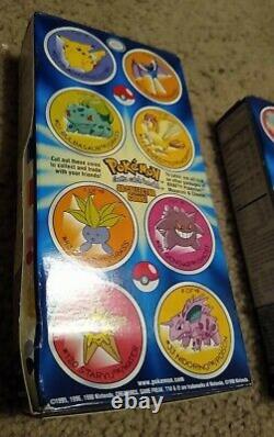 Vintage Pokemon Macaroni and Cheese Set of 6 super rare set Factory Sealed