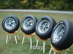 Vintage Pontiac Rally II Mag Wheel Goodyear Eagle GT Tire Center Cap 15x7 15x8 2