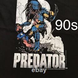 Vintage Predator T-shirt Super Rare 1999 FREE SIZE VTG movie from Japan