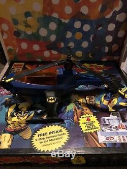 Vintage RARE 1986 Kenner Super Powers Batman Batcopter