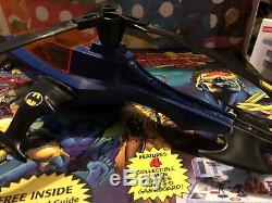 Vintage RARE 1986 Kenner Super Powers Batman Batcopter