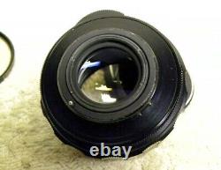 Vintage RARE Asahi Pentax 85mm f/1.9 Super-TAKUMAR M42 Screw PORTRAIT Lens+Hood