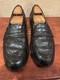 Vintage Ralph Lauren Crocodile Loafers Classic Brown US 11 Super Rare