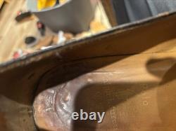 Vintage Ralph Lauren Crocodile Loafers Classic Brown US 11 Super Rare