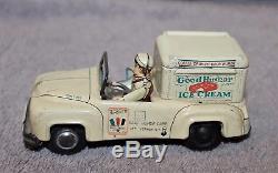 Vintage Rare 1950's Tin Good Humor Friction Truck Super Nice Condition