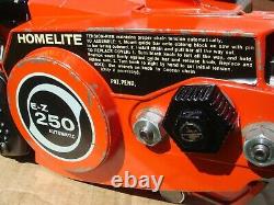 Vintage Rare 1971 Homelite Ez-250 Automatic Chainsaw, Nice Condition, Super Ez