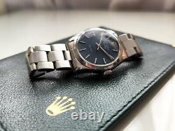 Vintage Rolex Air King with Super Rare and Desired Textured Blue Dial