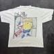 Vintage SPONGE BOB Basketball rap Hi-hop T-shirt Size 2XL Super Rare Boot