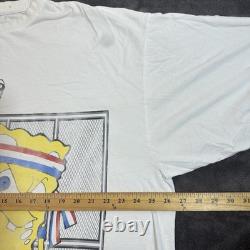 Vintage SPONGE BOB Basketball rap Hi-hop T-shirt Size 2XL Super Rare Boot