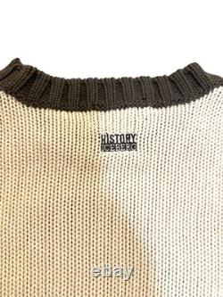 Vintage SUPER RARE 1999 ICEBERG HISTORY Disney BALOO FROM JUNGLE BOOK SWEATER