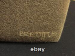 Vintage SUPER RARE Ron Brejtfus Ultrasuede Puff Art Charlie 24X24