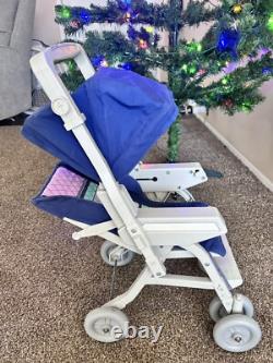 Vintage SUPER RARE VHTF 1986 Mattel My Child Aprica Stroller BONUS DOLL INCLDED